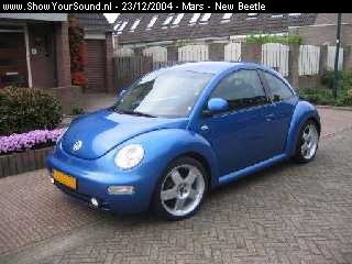 showyoursound.nl - Het einde is in zicht - Mars - New Beetle - showyoursound_-_65.jpg - Hier nog eens mijn New Beetle maar dan voorzien van 18